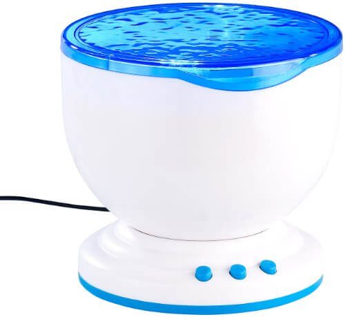 Lunartec Wasserprojektor mit eingebautem Lautsprecher
