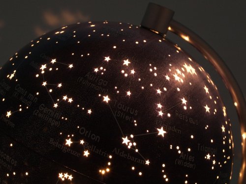 Heimplanetarium vs Sternenhimmel Projektor: Unterschiede 2025 Nahaufnahme Stellanova 13 cm Ø Leuchtglobus Sternenhimmel