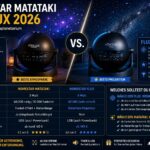 Homestar Matataki vs Flux 2026 Vergleich mit funkelnden Sternen, Naturklängen und schärferer Projektion
