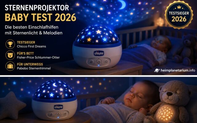 Sternenprojektor Baby Test 2026: beste Einschlafhilfen