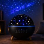 Heimplanetarium echte Sternbilder: Was sie wirklich zeigen Heimplanetarium echte Sternbilder an der Decke projiziert, mit sichtbaren Konstellationen und detailreichem Nachthimmel.