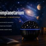 Sternenprojektor Meditation: Eine ruhige Szene mit projiziertem Sternenhimmel an der Decke, die für tiefe Entspannung sorgt.